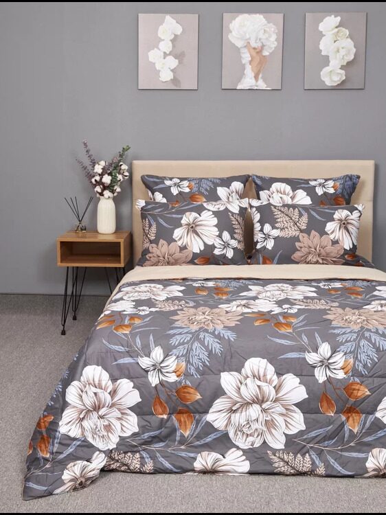 Мирабелла (графит латте) Cotton комплект "KAZANOV.A."