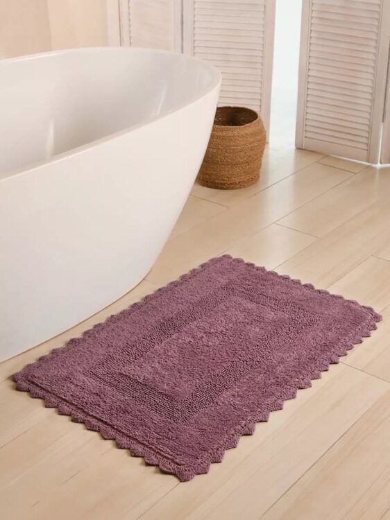 Коврик Arya С Гипюром 60X90 Lupen Сиреневый