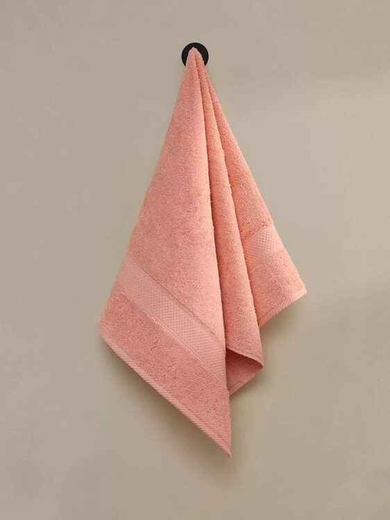 Полотенце Arya Однотонное 50X90 Miranda Soft Коралловый