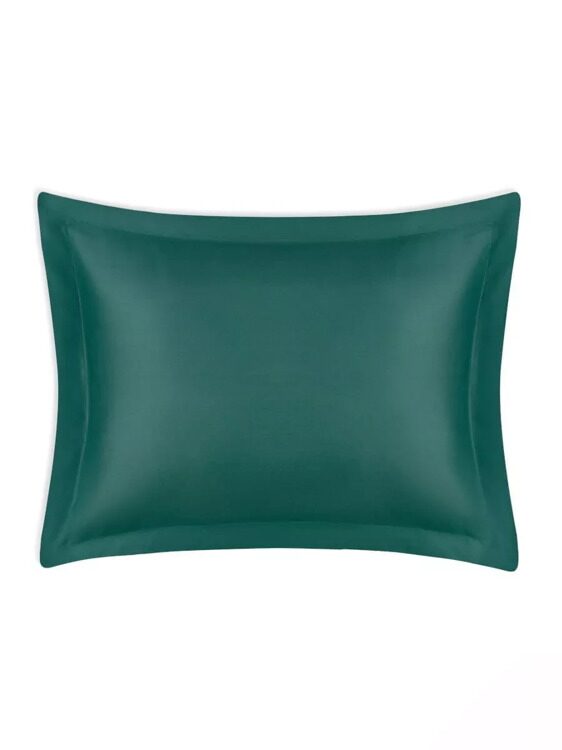 Постельное белье Arya Vip из Oднотонного Сатина 2 Сп. 200x220 Зеленый